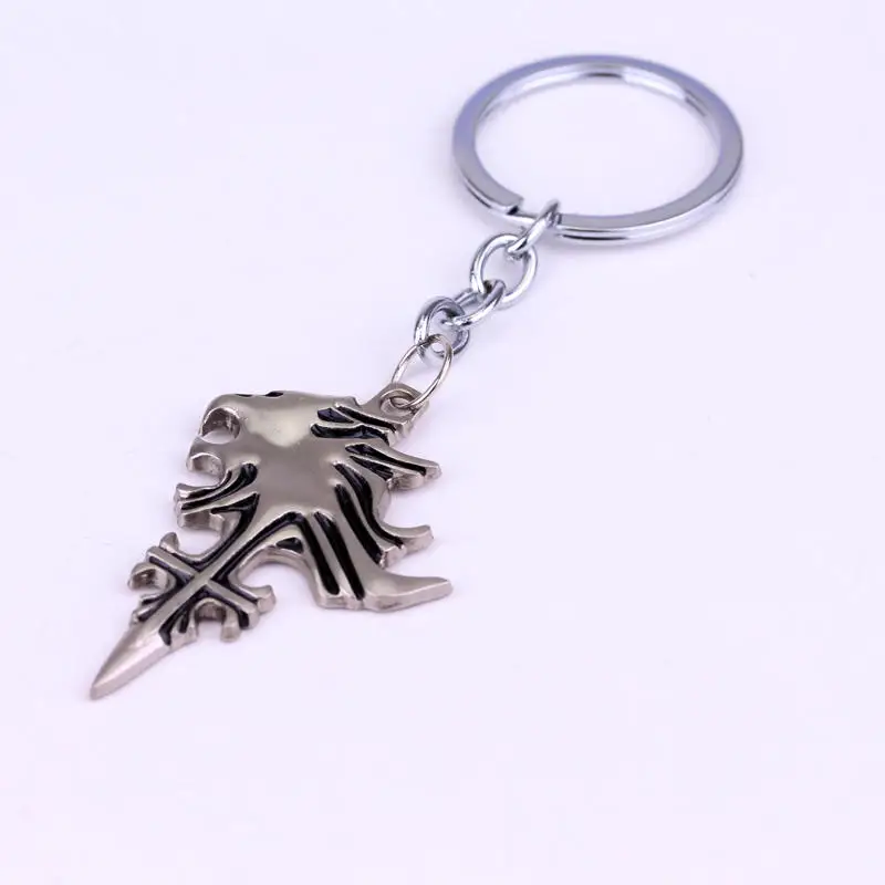 Final Fantasy Series Squall Leonhart Symbol Metal Enamel Keychain 