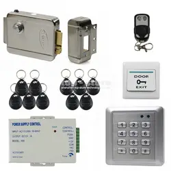 Diysecur Электрический замок Водонепроницаемый 125 кГц RFID считыватель пароль дверной доступа Управление безопасности Системы замок двери