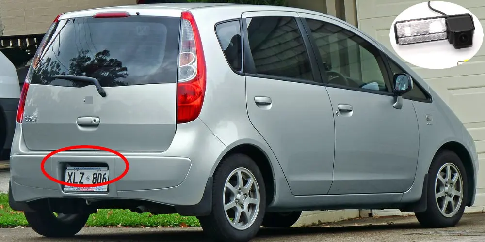 Liandlee для Mitsubishi Colt Plus 2002~ 2012 автомобилей заднего Обратный Камера резервную Парковка Вид сзади Камера/интегрированной SONY CCD HD