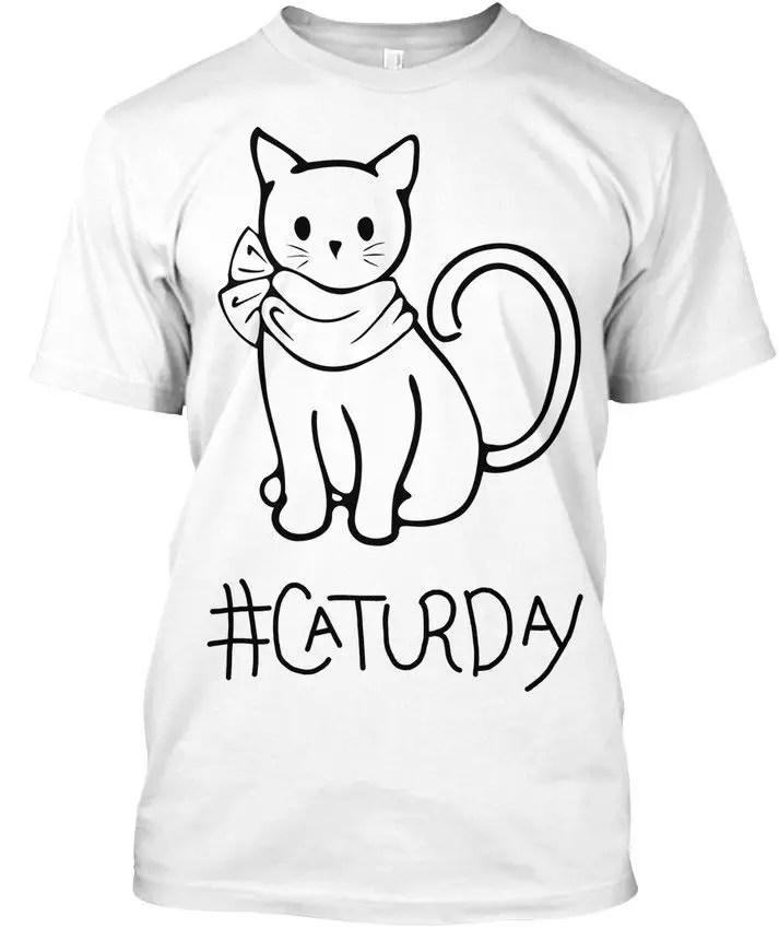 Caturday - #caturday Premium Tee T-Shirtknitted comfortable fabric | Мужская одежда