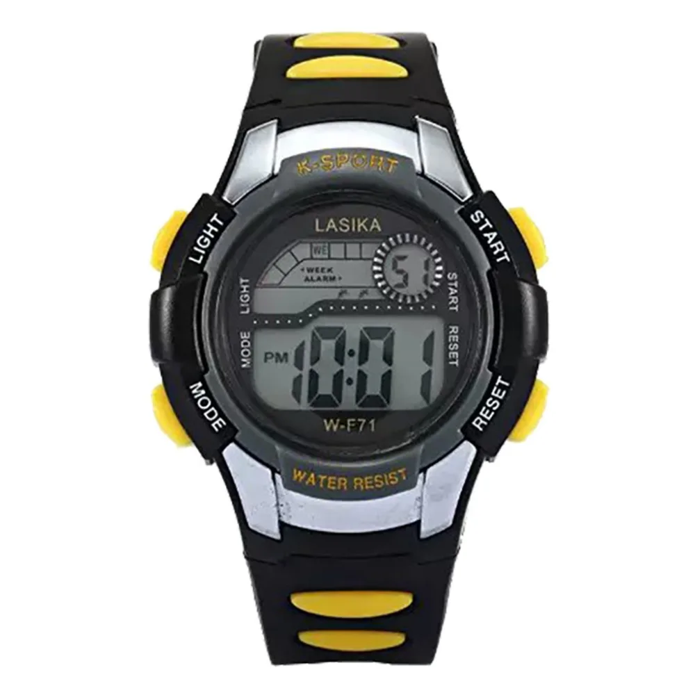 Лидер продаж детские часы для мальчиков цифровой циферблат унисекс кварцевые спортивные электронные кварцевые спортивные часы ударные