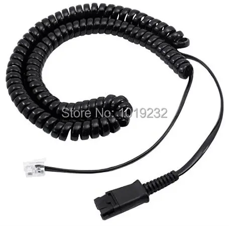 Гарнитура QD шнур с вилкой RJ9 Для телефонов CISCO 6921 6941 6945 6961 7940 7941 7960 7961 7985 8941 8945 8961 9951