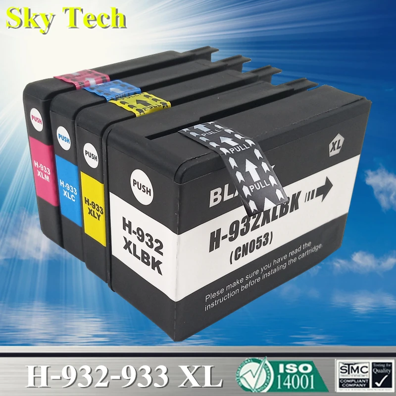 Cartuccia Di Inchiostro Compatibile Per Hp932 Hp933, Per Hp Officejet 6100 / 6600 / 6700 / 7110 / 7610 / 7612 / 7510 / 7512