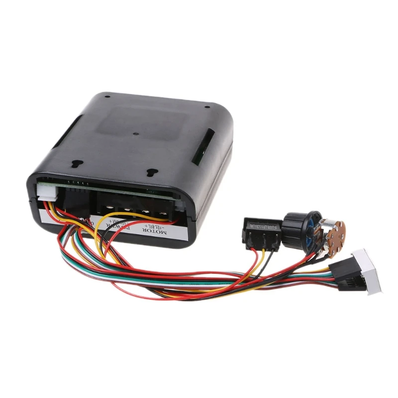 DC 10 55V Макс 60A ШИМ контроллер скорости двигателя 0 ~ 100% регулируемый привод