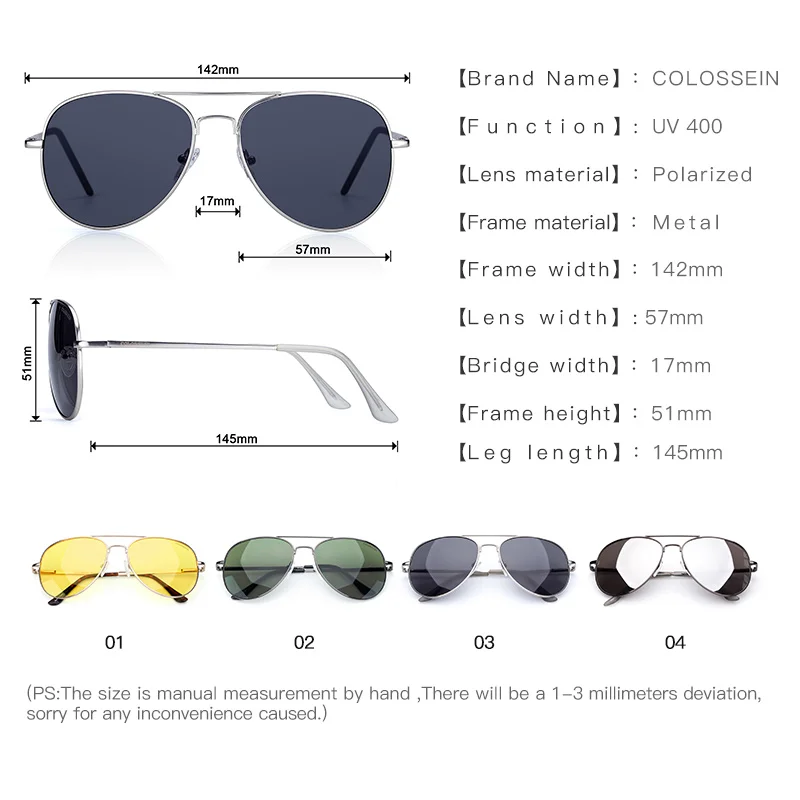 Мужские Солнцезащитные очки авиаторы в стиле ретро UV400|sunglasses women men|brand designer