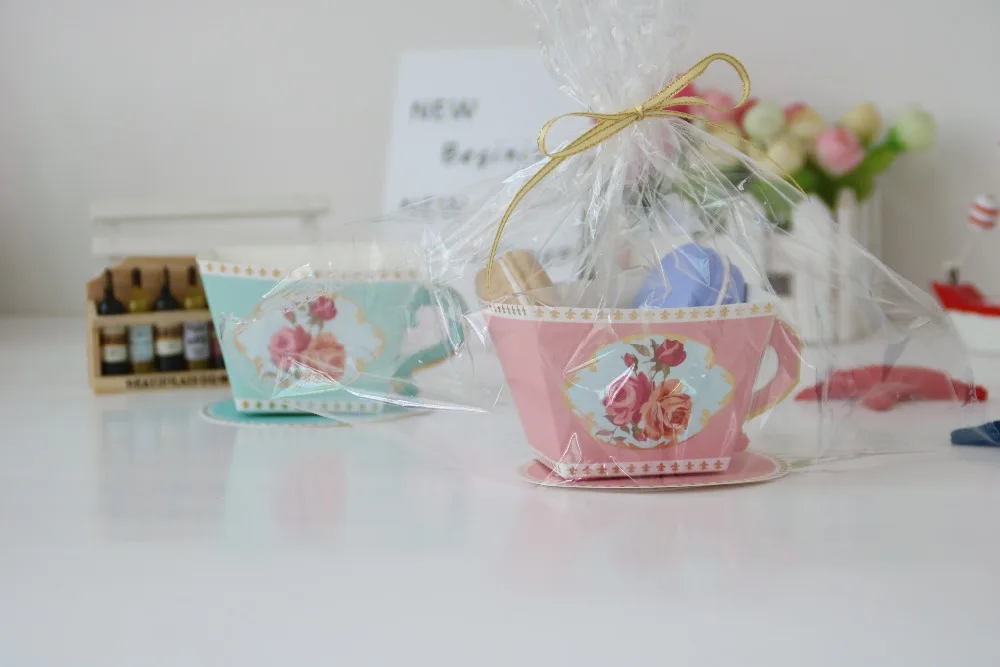 Tea Pot Shape Candy Box Party Favors Wedding Favors And Gifts Baby Shown Gift Box Bag for Guests Birthday Party Decoration (6)