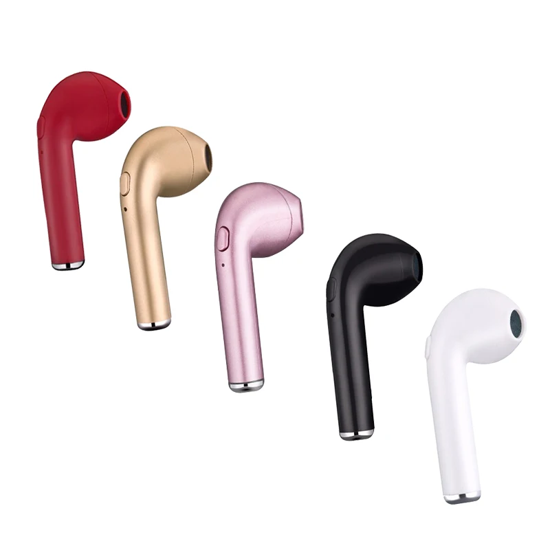 

I7s TWS Wireless Bluetooth Earphones with Headsets Earbuds For Iphone X 6 7 8 plus Samsung Xiaomi Huawei LG
