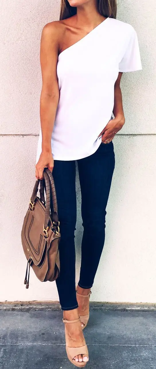 Женская шифоновая футболка на одно плечо с коротким рукавом|one shoulder top|top shortshoulder top