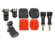 GoPro Hero 5 Accessories Adjustment Curved Adhesive Helmet Front Side Mount kit for GoPro HD Hero 4 3+ 3 sj4000 xiaomi yi cam