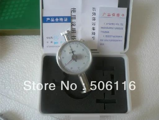 

Rubber Plastic Hardness Tester Shore Durometer Type C Dual Pointer