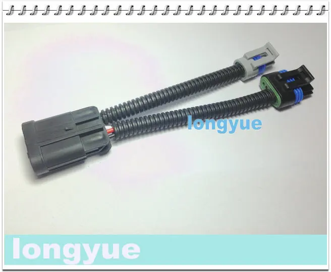 

longyue 2pcs MAF Adapter Harness With IAT Plug Series 3/III to LQ4 New