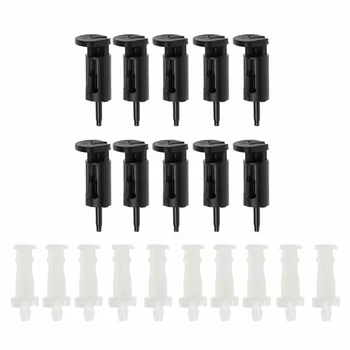 

10Pcs Plastic Mounting Clip for Intel 4 Way CPU Coolers CPU Heatsink Cooler Fan