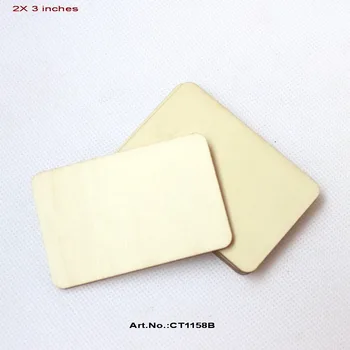 

(10pcs/lot) 76MM Unfinished Plain Wood Name Cards Greeting Cards Supplies Rustic Save Date Label 3"-CT1158B