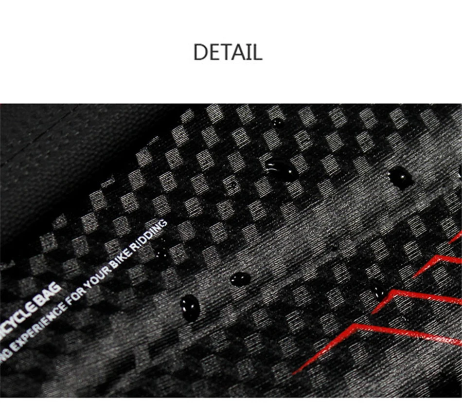Discount Bicycle Bag Rainproof Front Bike Bag Touchscreen 6.2 inch Mobile Phone Case Bicycle Top Tube Bag Cycling Accessories 4 20