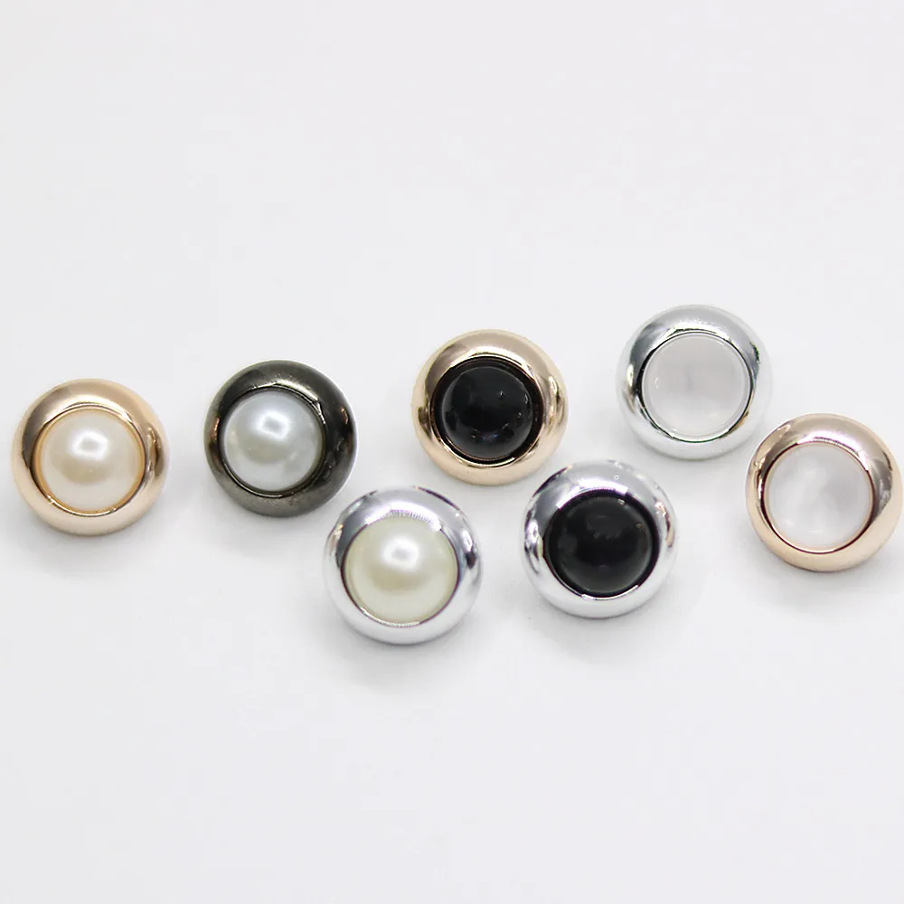 

10pcs/lot 13mm Resin pearl buttons for clothing with princess sweater coat decoration shirt accessories DIY A-19629-626