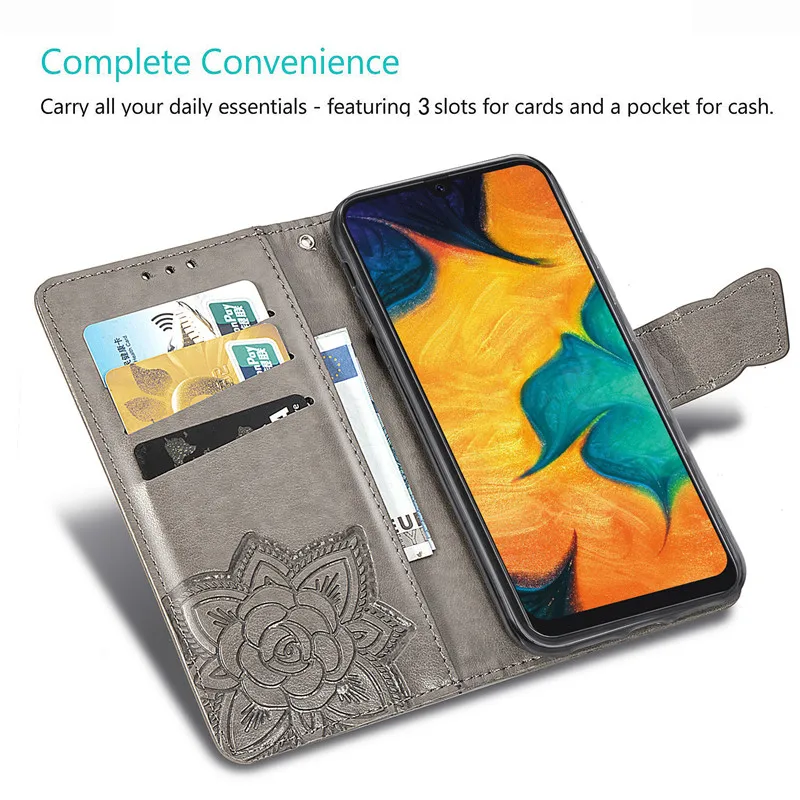Чехол с откидной крышкой для телефона Samsung Galaxy A30 новый высококачественный