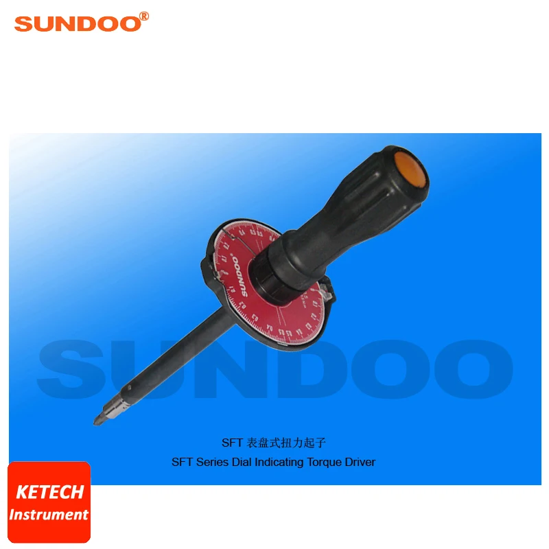 Chave de Fenda de Torque Handheld Indicam Dial Sundoo Sft-5 1-5n.m