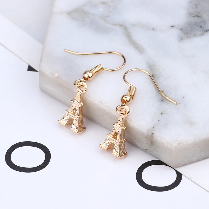 Lovely-3D-Paris-Eiffel-Tower-Earrings-For-Women-Fashion-Gold-Color-Drop-Dangle-Earings-Earring-Female (1)