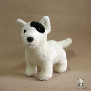 

Plush Toy Simulation White Bull Terrier Dogs Children'S Toys Christmas Gift Lovely Dolls Rare