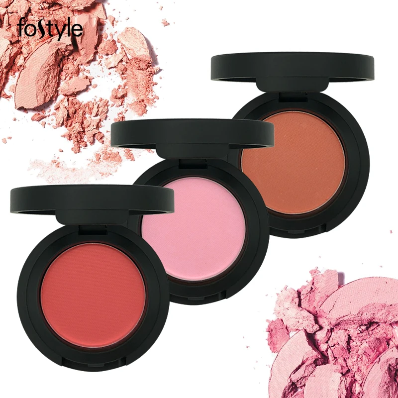 Charming Makeup Blusher Palette Long Lasting 3 Colors Minerals Powder Retro Face Base Blush Bronzers Contouring Make Up Beauty | Красота и