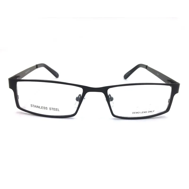 Eyeglasses Frames Men Stainless Steel Flexible Arm Optical Glasses (4)