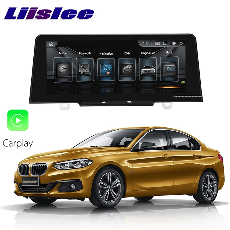 Sale LiisLee Car Multimedia GPS Audio Hi-Fi Radio Stereo For BMW 1 Series M1 F52 2017 2018 Original NBT Style Navigation NAVI 0