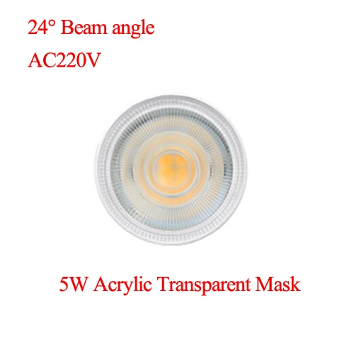 GU5.3 GU10 MR16 220 лампада Светодиодный точечный светильник 4 Вт 5 Вт 6 Вт 7 Вт 8 Вт Светодиодный светильник светодиодный лампа настольная вниз светильник потолочный светильник/белый/теплый белый/розовый/фиолетовый - Испускаемый цвет: 5W 24 Degree