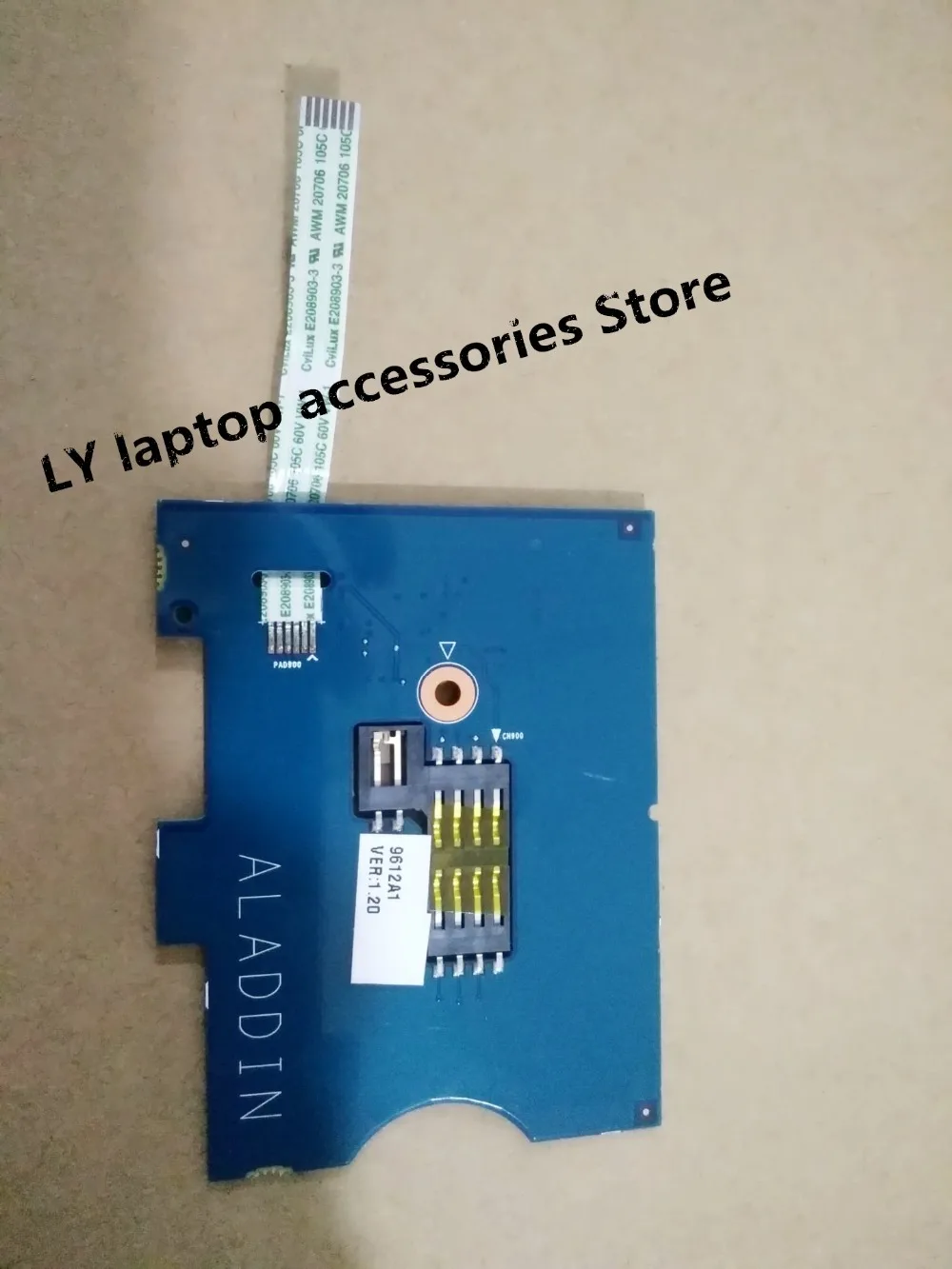 For HP Elitebook 8770W Original Laptop Smart Card Reader 6050A2479501 Card Reader Board with cable