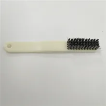 1 шт. мин Нержавеющая сталь щетка для машины металлической поверхности Прочный инструмент для Краски удаление очистки щетка для удаления ржавчины ультра жесткий