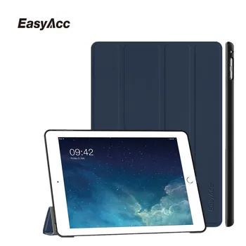 

Easyacc For iPad Air 2 Case,Slim Pu Leather Soft Back Smart Cover Sturdy Stand Auto Sleep for Apple iPad 6 Free Shipping