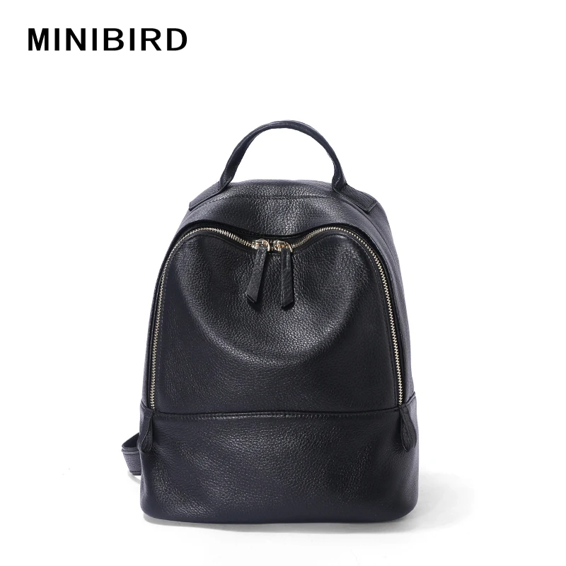 Lady Dos Haute Style Femmes Qualité Sac Éclair Black Sacs Simple En De Fermeture Véritable Preppy Cuir Bidirectionnel Mode Cowskin À Joker B5qWqY