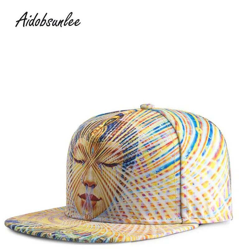 2018 Fashion Trends Men Women Hat Hats 3D Digital Print Heat Transfer Buddha Hip Hop Baseball Cap Caps Snapback Bone Adjustable |