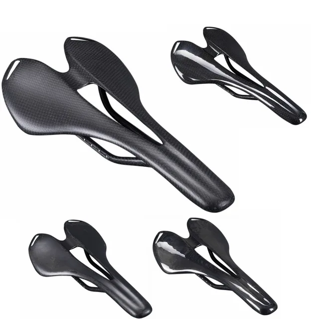 

Full Carbon Saddle Bicycle Front Seat Mat 3K/UD Gloss or Matt 7*9 Carbon Bow SuperLight 110g Cycling Parts
