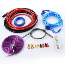 6GA Power line car modified stereo wire subwoofer line Car amplifier set of line