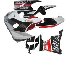 Белый красно-черные Обтекатели для HONDA CBR900RR 919 98 99 CBR 900RR 1998 1999 CBR919 1998 1999 обтекатели-Nn