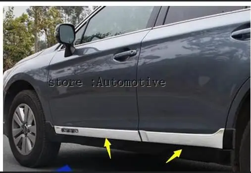 Накладка на дверь для Subaru Outback 2015 2016 2017 хромированный корпус из АБС-пластика