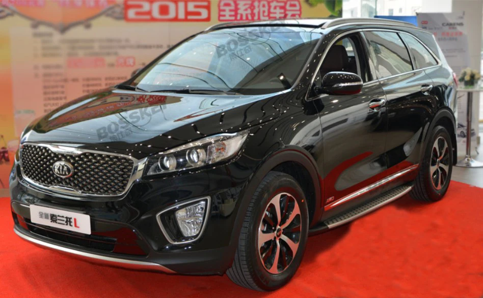 Для KIA Sorento L подножки Авто подножка бар педали Высокое качество Nerf