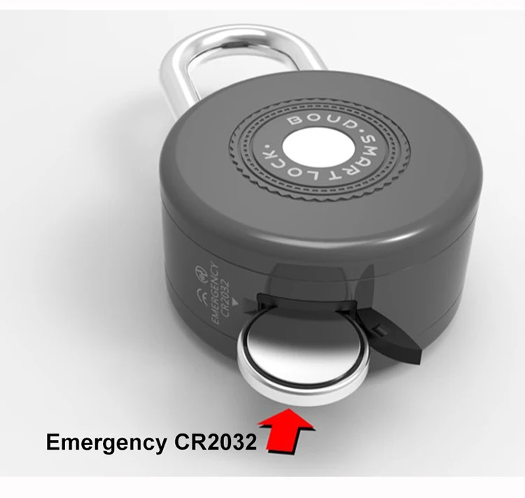 Smart Bluetooth Padlock Electronic Wireless Lock Keyless APP Control Bluetooth Password Shareing for Bike Motorcycle Home Door (22222)