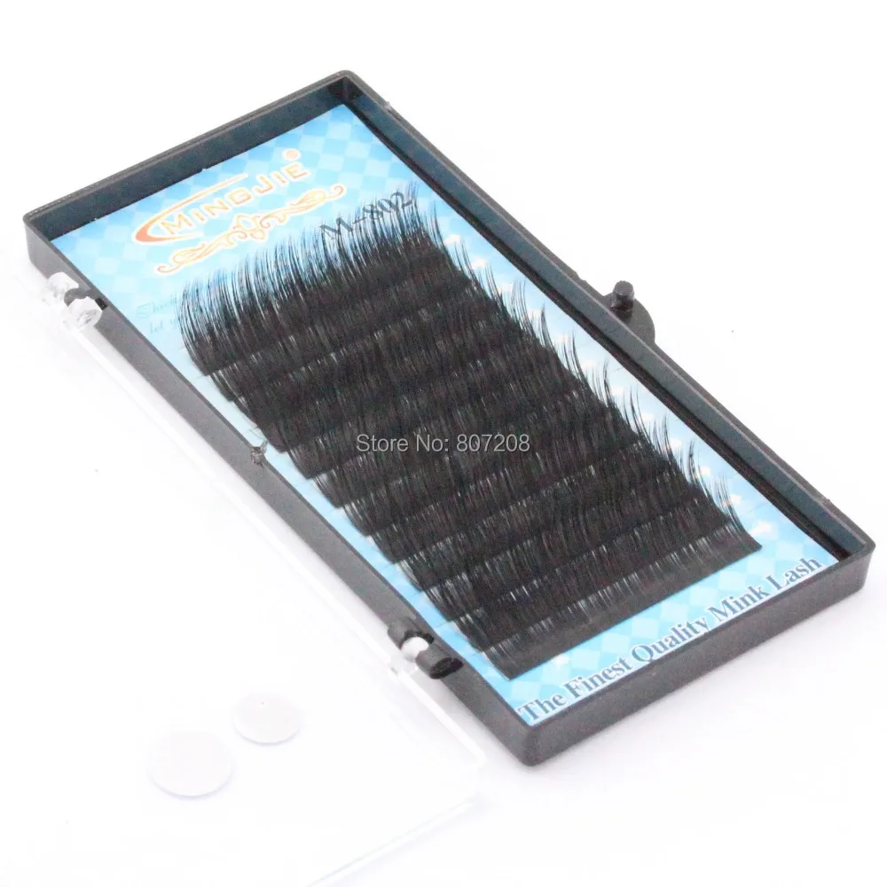 Mingjie New 100 Human Hair Soft D Curl Thickness 0 07mm False