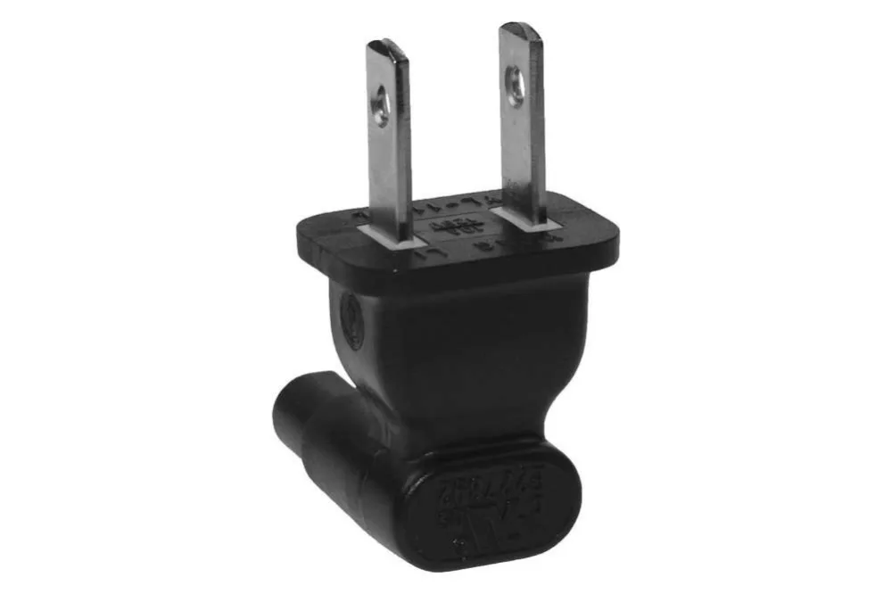 LBSC AC Plug power Adaptador 2 зубец Прямоугольный штекер Адаптер