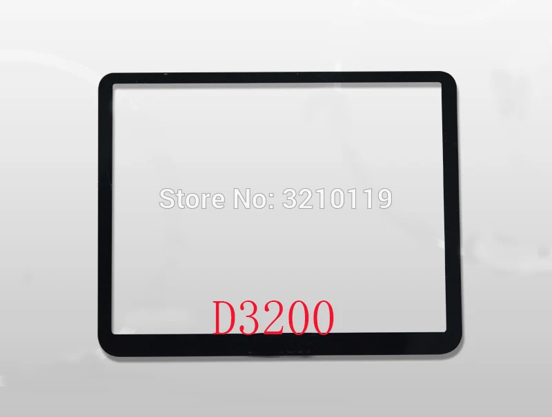

NEW LCD Screen Window Display (Acrylic) Outer Glass For NIKON D3200 D3300 Camera Screen Protector + Tape