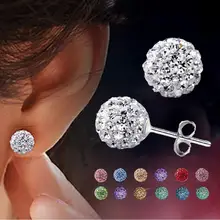 Earrings Brincos Earing Online Shopping India Aros Pendientes Mujer For Women Brinco Perlas Crystal Stud Oorbellen