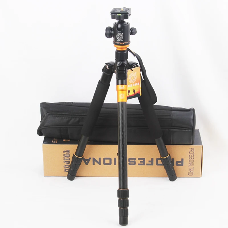 Q999 профессиональная фотографическая портативная видеокамера монопод штатив с шаровой головкой для цифровой SLR DSLR камеры складной 43 см