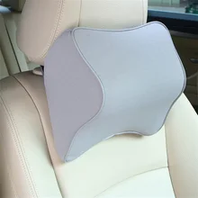 Трендовое автомобильное сиденье, подголовник с эффектом памяти, автомобильное сиденье, подушка для головы и шеи, поддерживает универсальные автомобильные аксессуары для путешествий