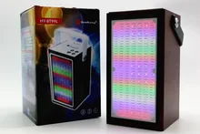 NewRixing USB Speakers font b Portable b font Enceinte Bluetooth Led Mini Speakers Computer TF FM