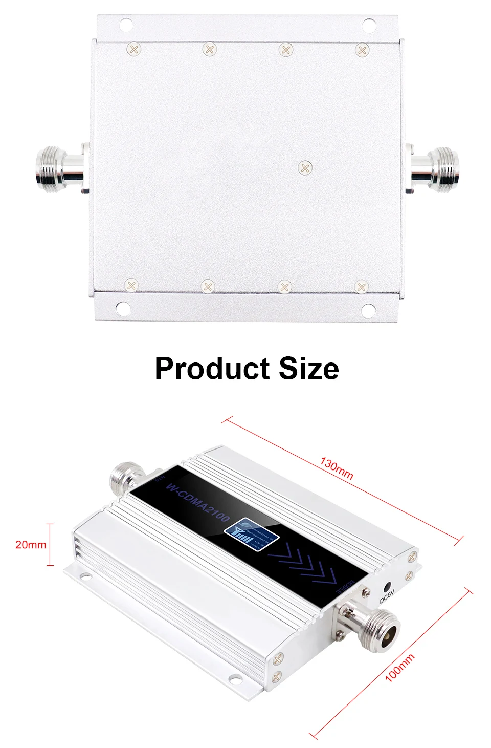 3G Mobile Cell Phones Signal Repeater Booster Amplifier UMTS 2100MHz (Band 1) Yagi Antenna Set for 3G Voice and Data (18)