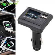 2016 Car Music MP3 Player FM Transmitter Modulator Dual USB Charging SD MMC Remote Oct 18 8*