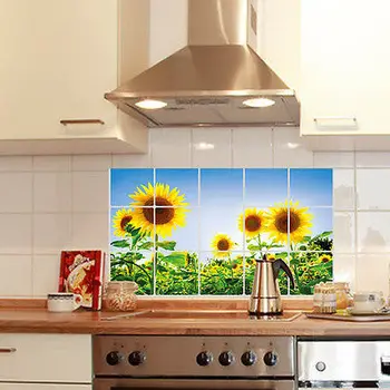 7545cm Kitchen Wall Stickers Foil oil sticker Decal Home Decor Art Accessories Decorations Supplies items Products