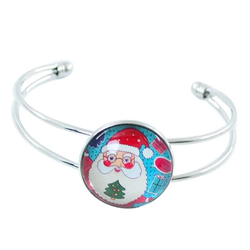 

New arrivals new fashion design Women Christmas Decorations Santa Claus Gifts Bracelet Jewelry hot festival gifts #0208