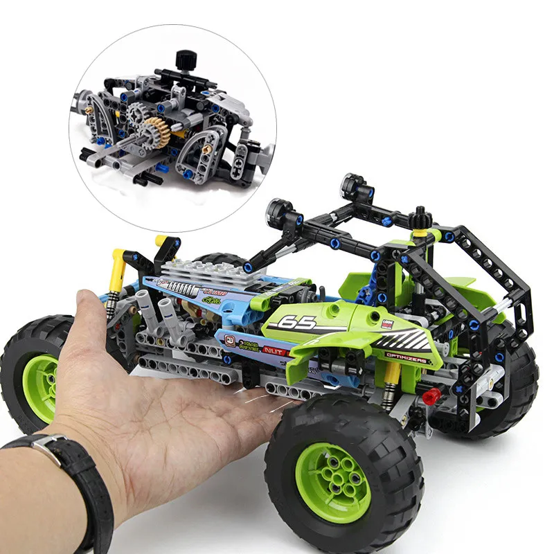38001 автомобили Monster Truck 2 в 1 formle Buggy внедорожный скоростной автомобиль с большой